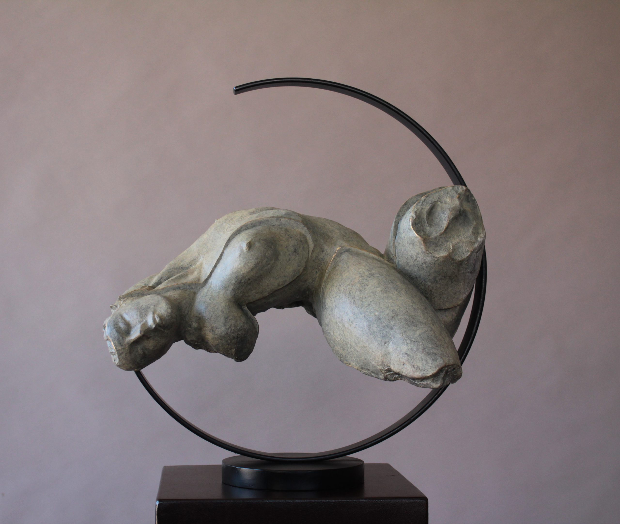 "Tágide III" | 041x040x022 cm | Bronze/Ferro
