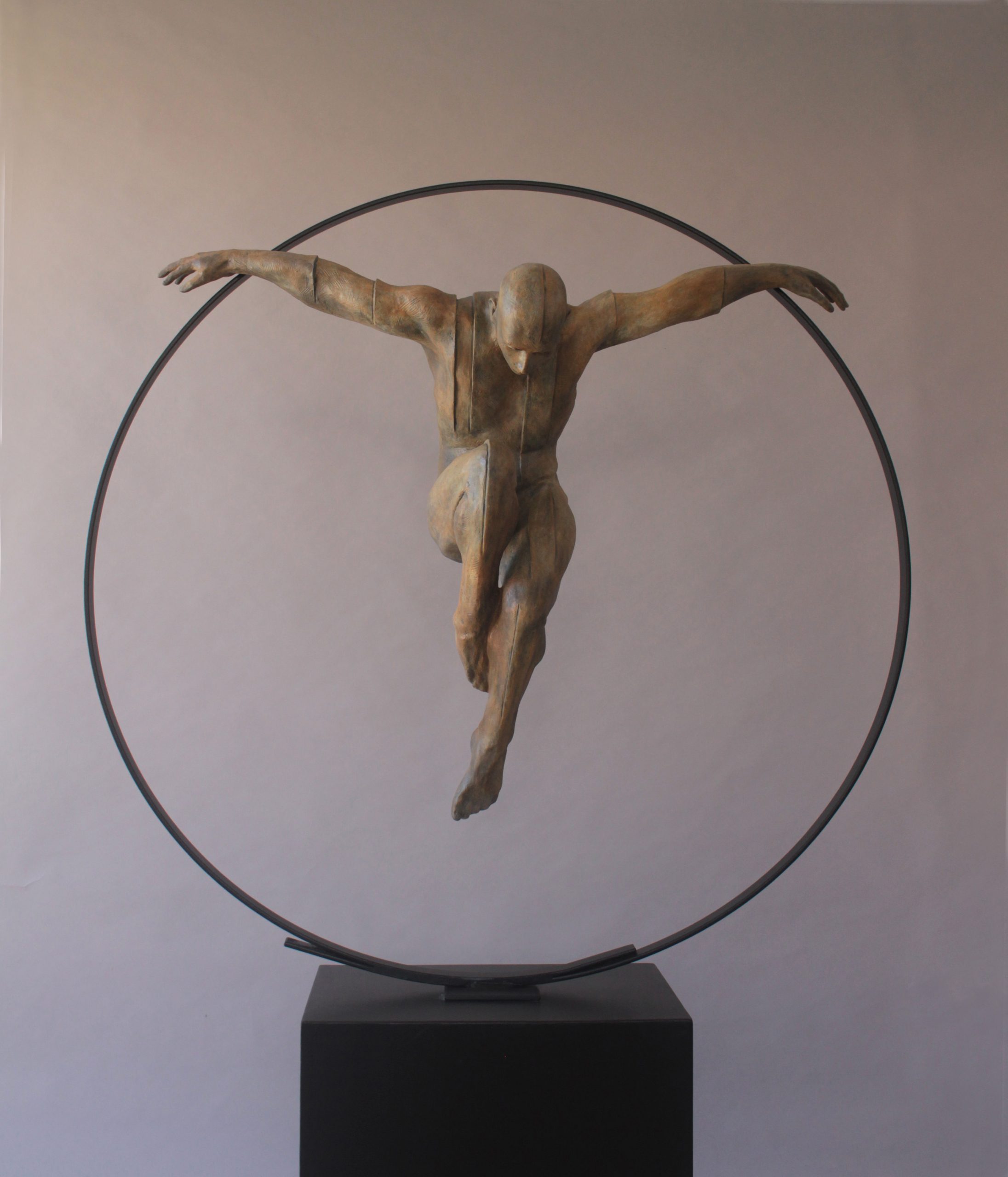 "Icarus" | 192x134x045 cm | Bronze/Iron