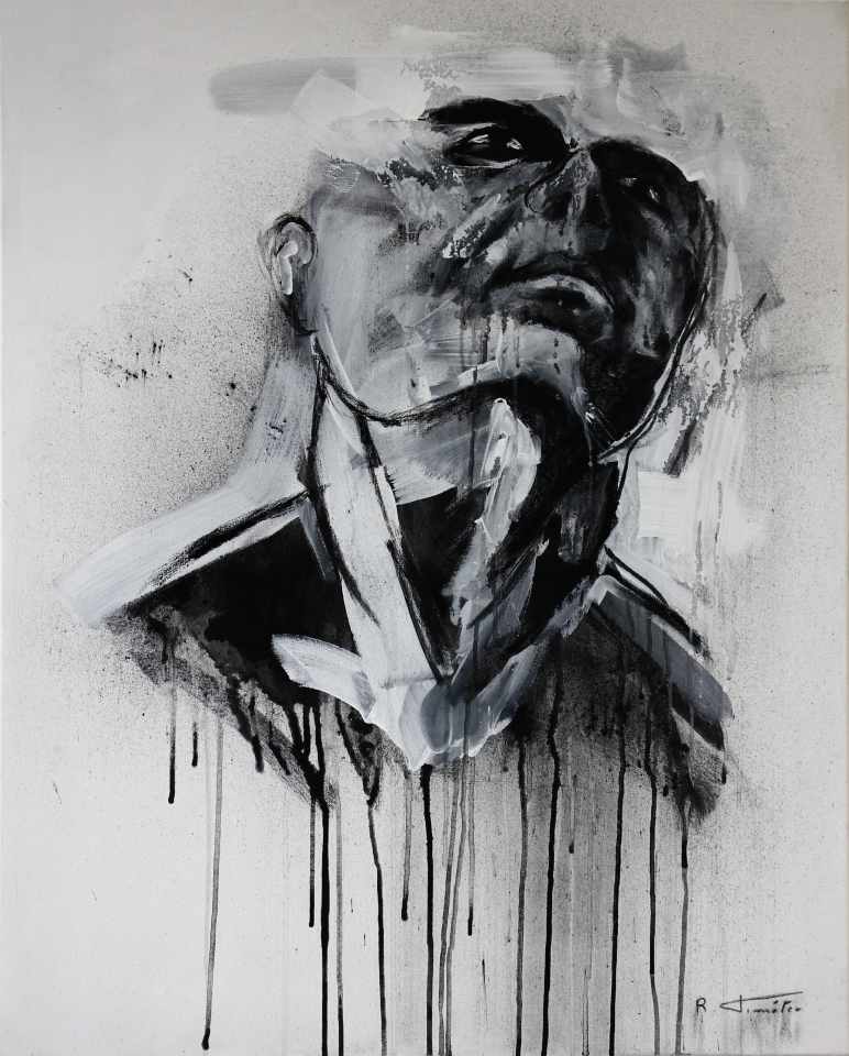"Untitled" | 100x080 cm | Graphite, charcoal and acrylic