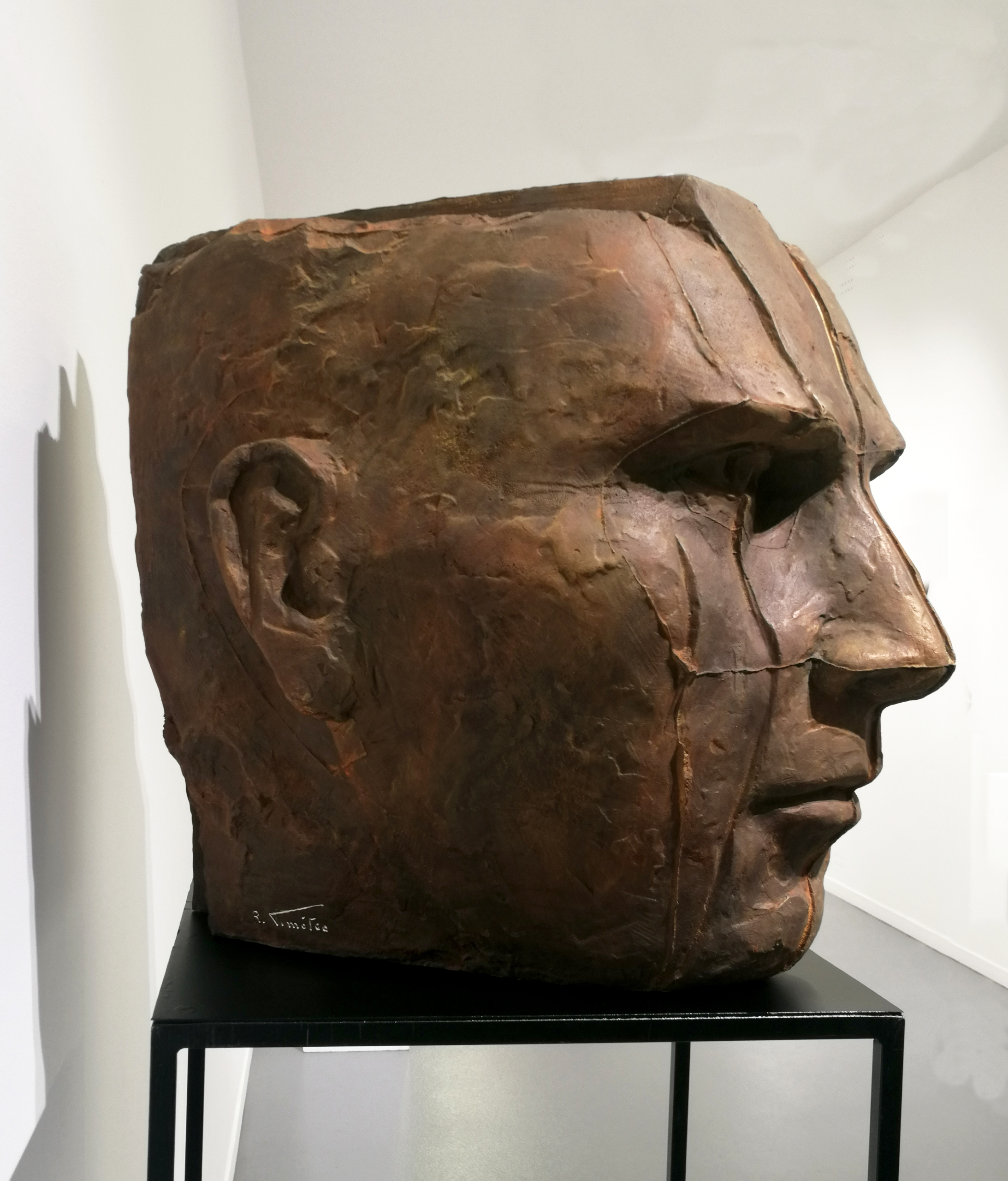"Cabeça III" | 058x055x070 cm | Bronze