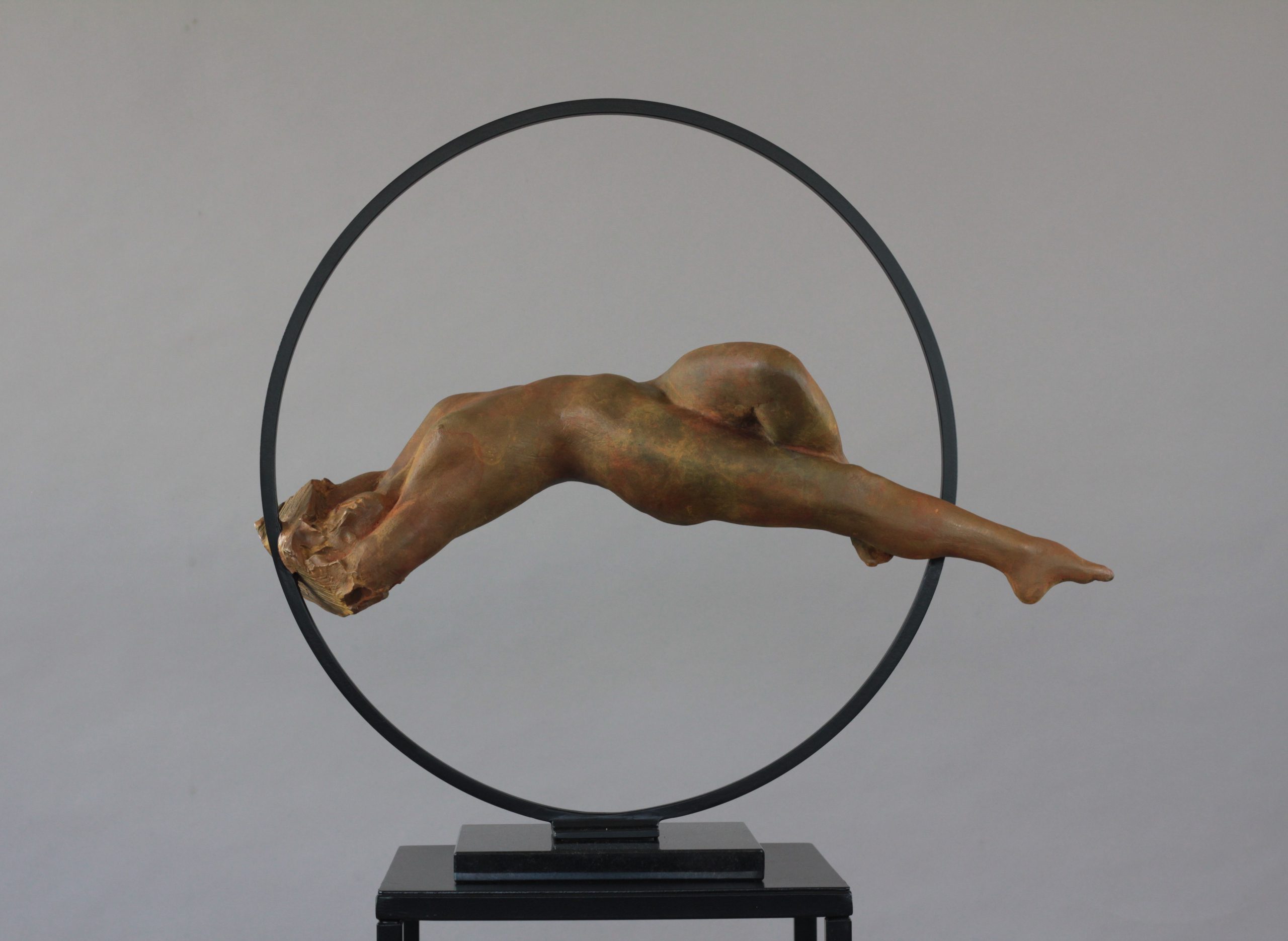 "Horizonte | 58x58x20 cm | Bronze/Ferro