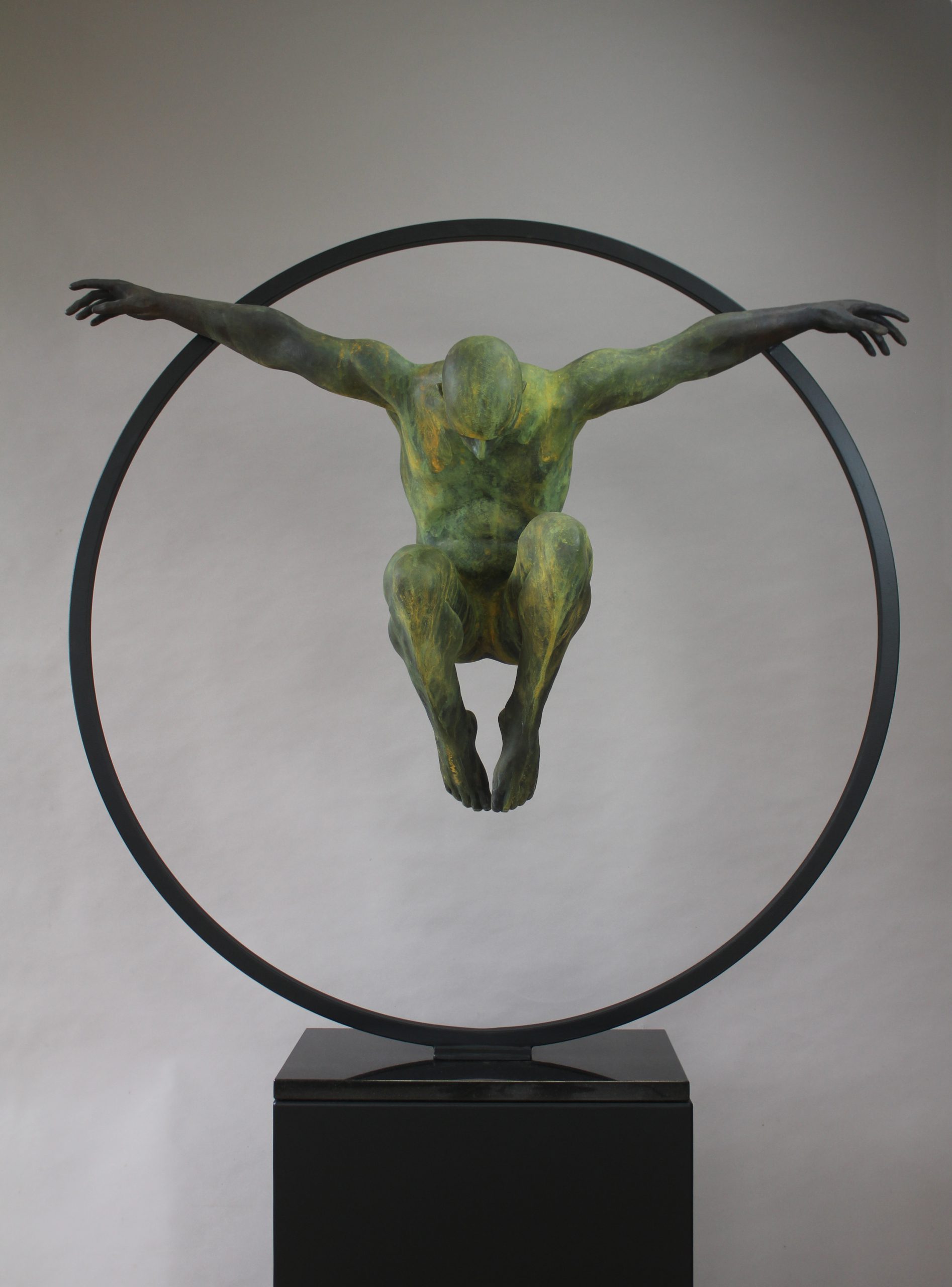 "Icarus II" | 135x135x50 cm | Bronze/Ferro