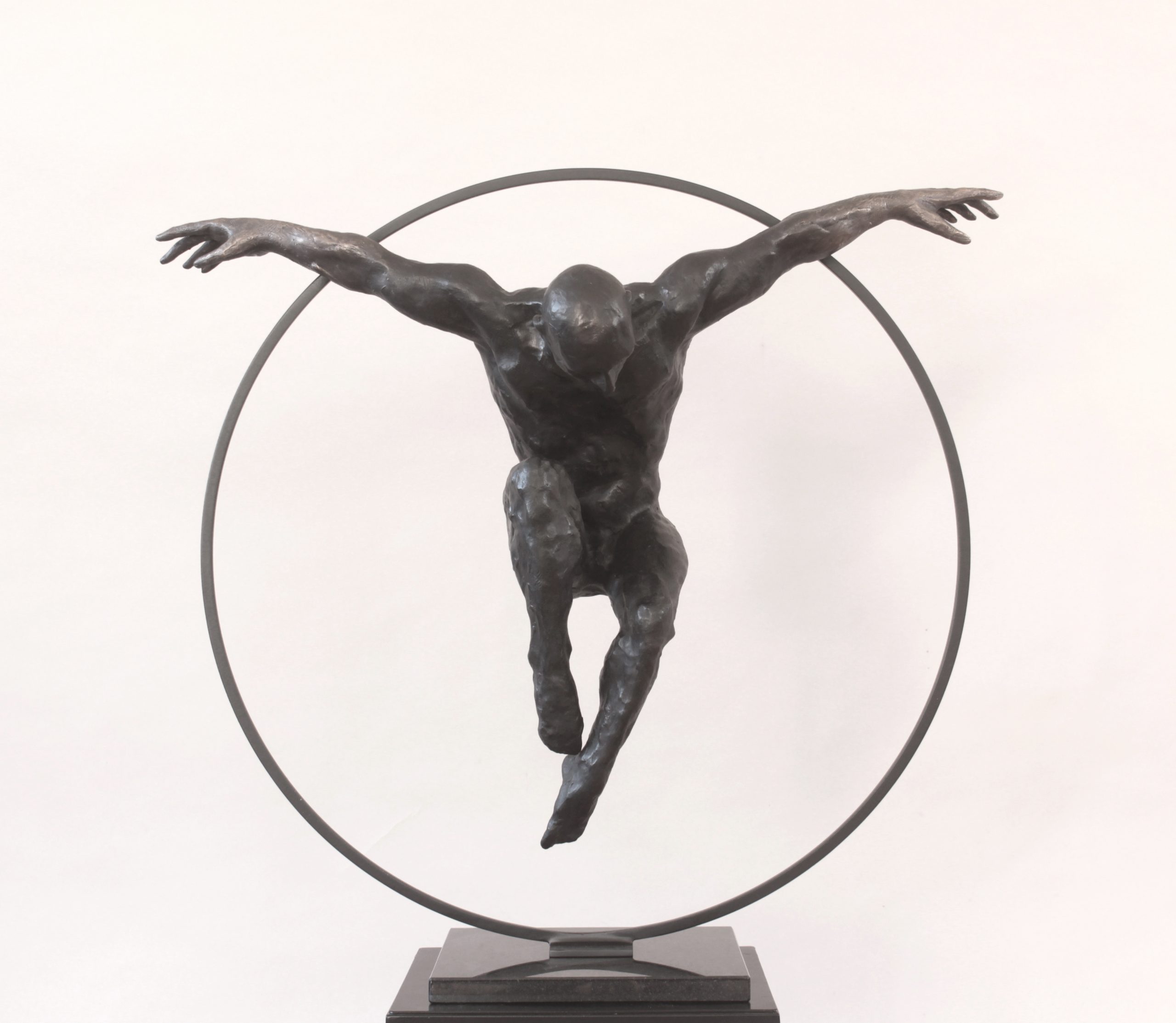 "Icarus V" | 70x72x25 cm | Bronze/Ferro